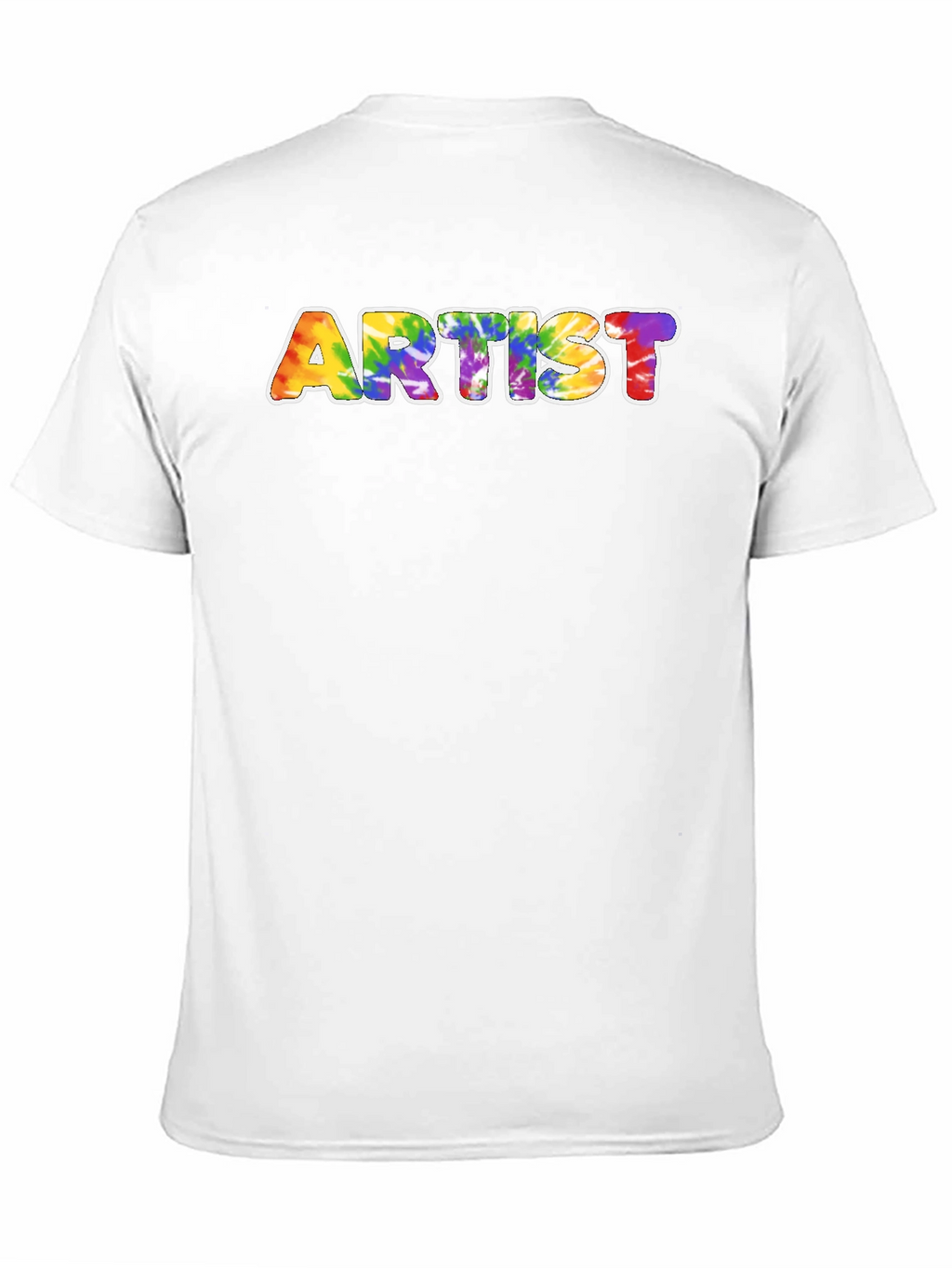 Camiseta Negra Artista Tie-Dye