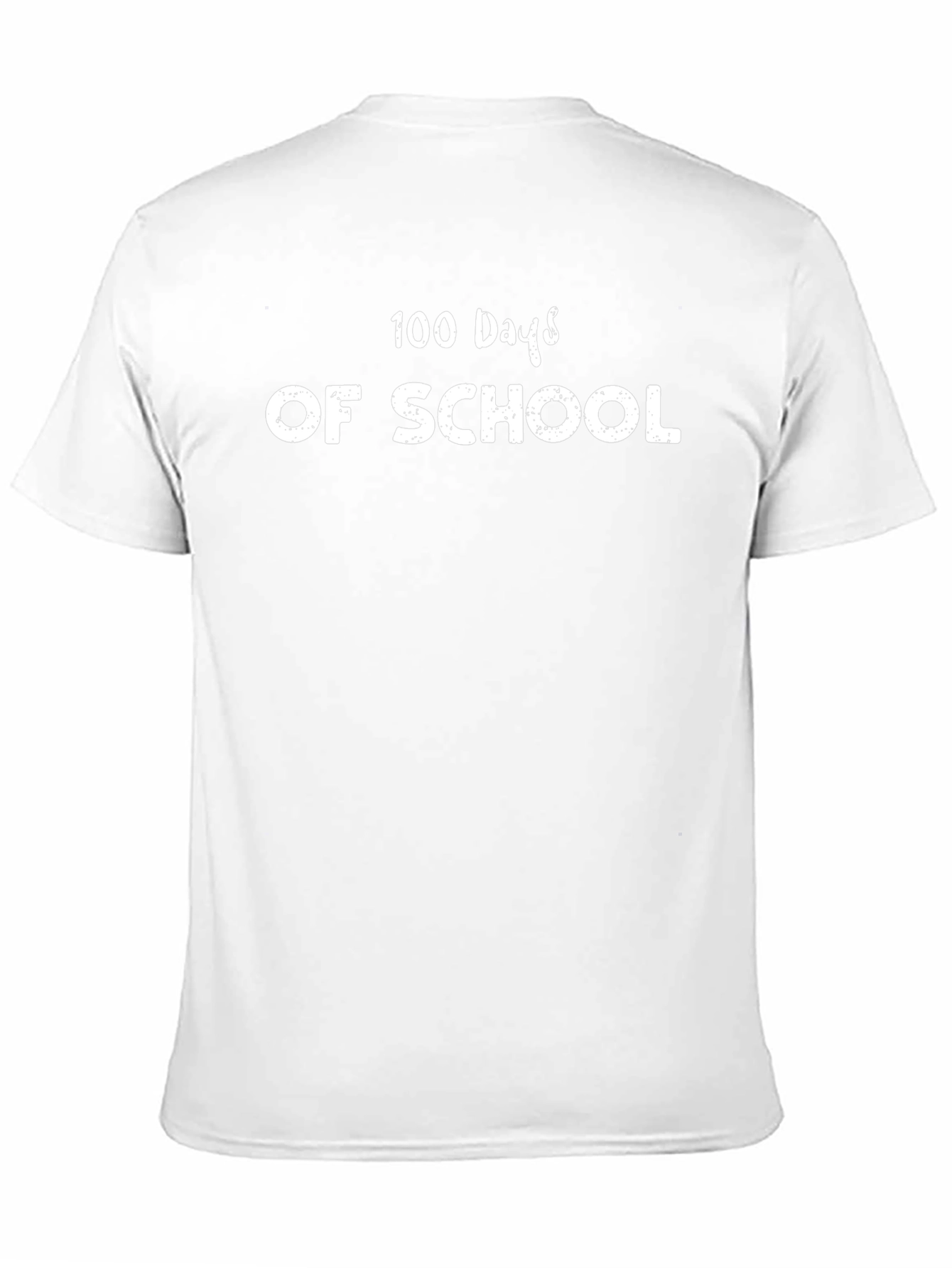 Camiseta Negra 100 Días de Escuela