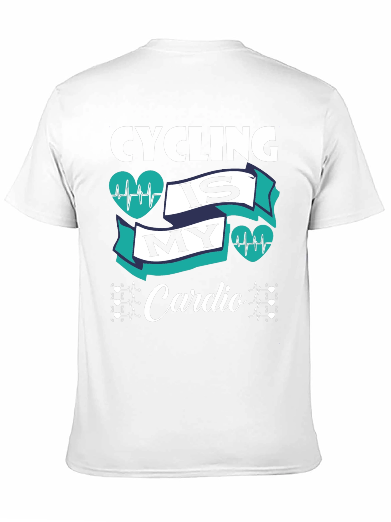 Camiseta Ciclismo Is My Cardio - Diseño Deportivo