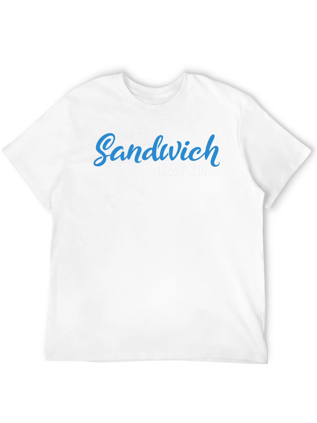 Camiseta Negra Best Sandwich Eater para Amantes de los Sándwiches