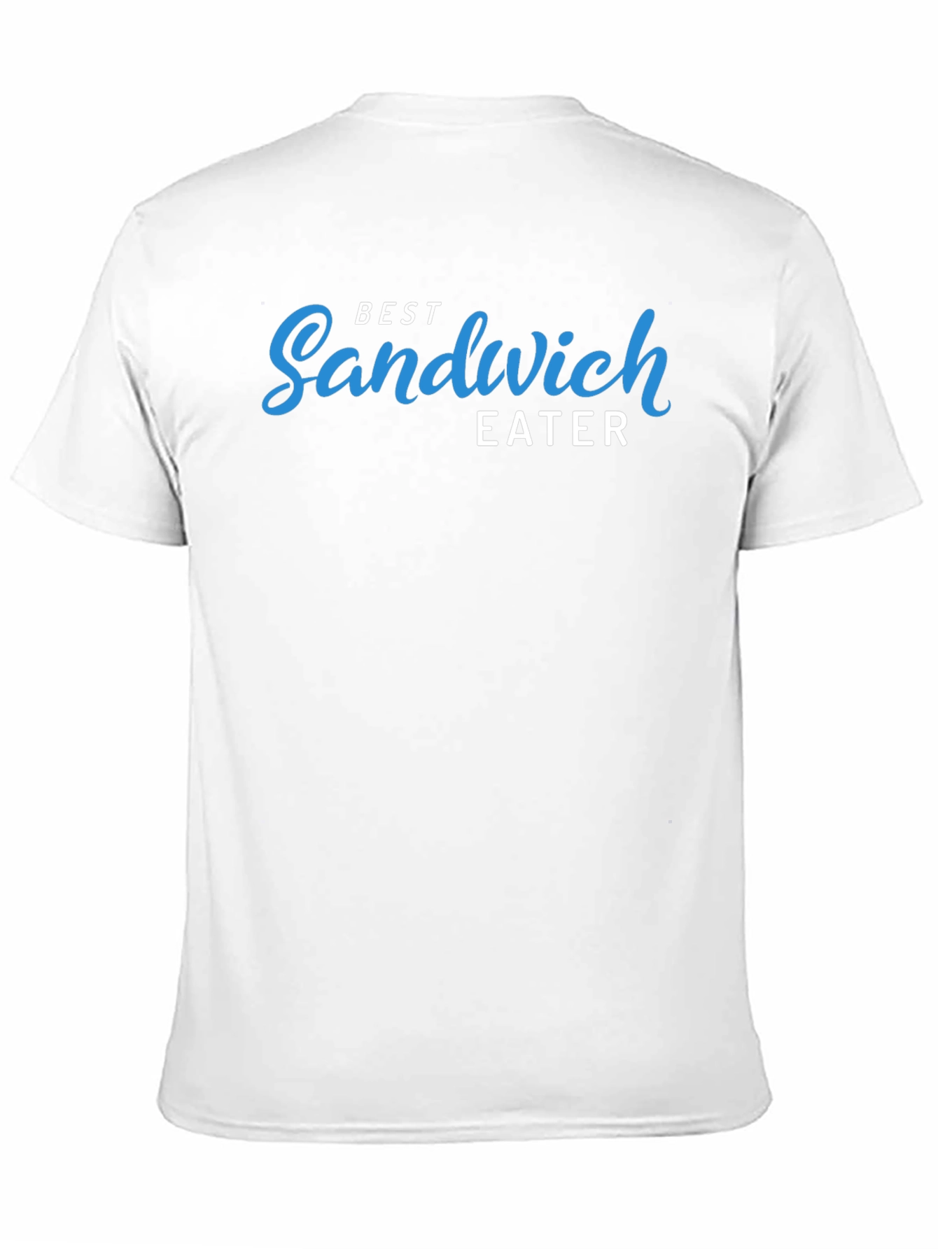 Camiseta Negra Best Sandwich Eater para Amantes de los Sándwiches