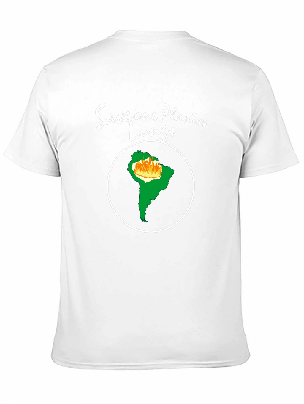 Camiseta Negra - Salva Nuestros Pulmones