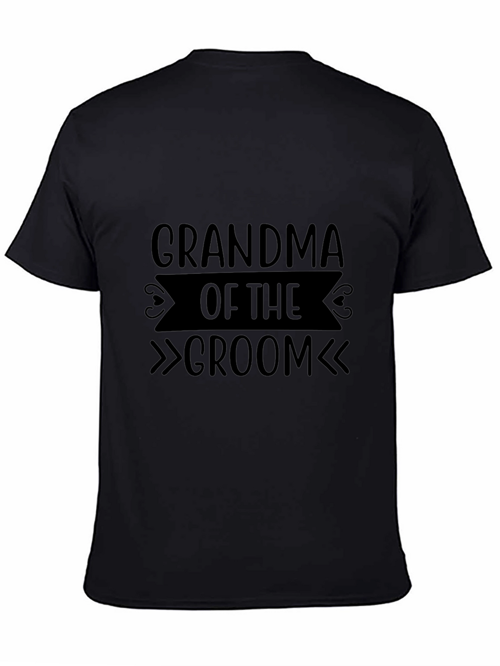 Camiseta Negra Abuela del Novio