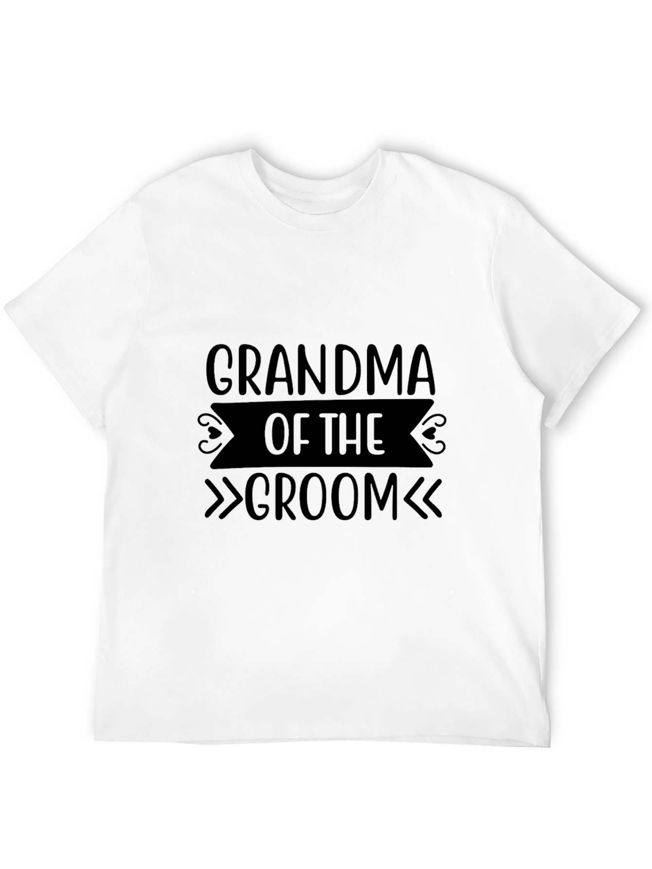 Camiseta Negra Abuela del Novio