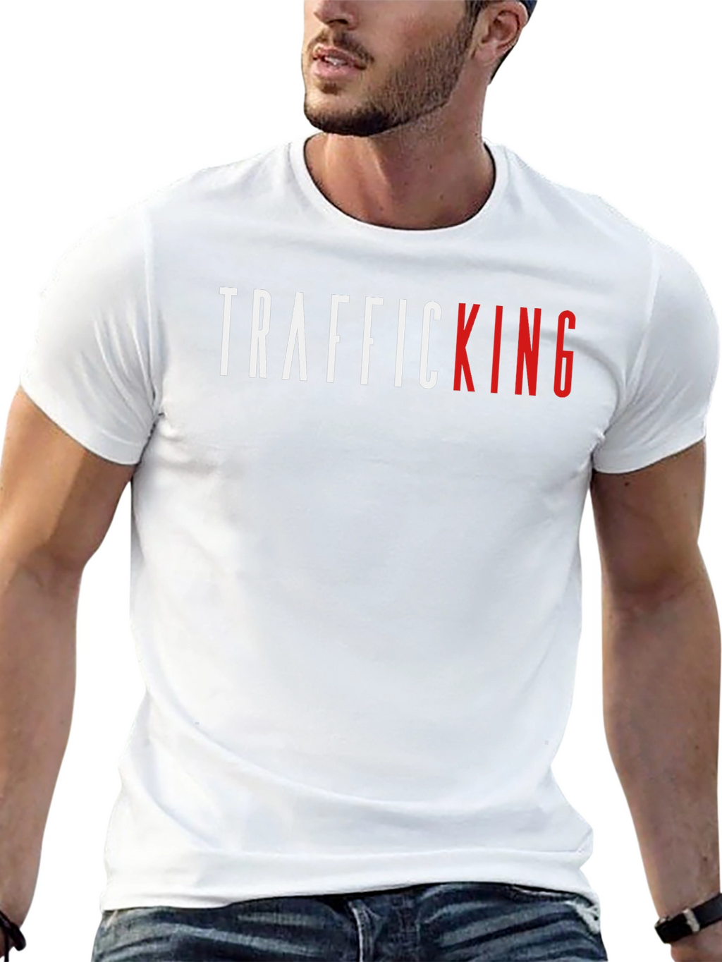 Camiseta Hombre Traffic King - Estilo Urbano