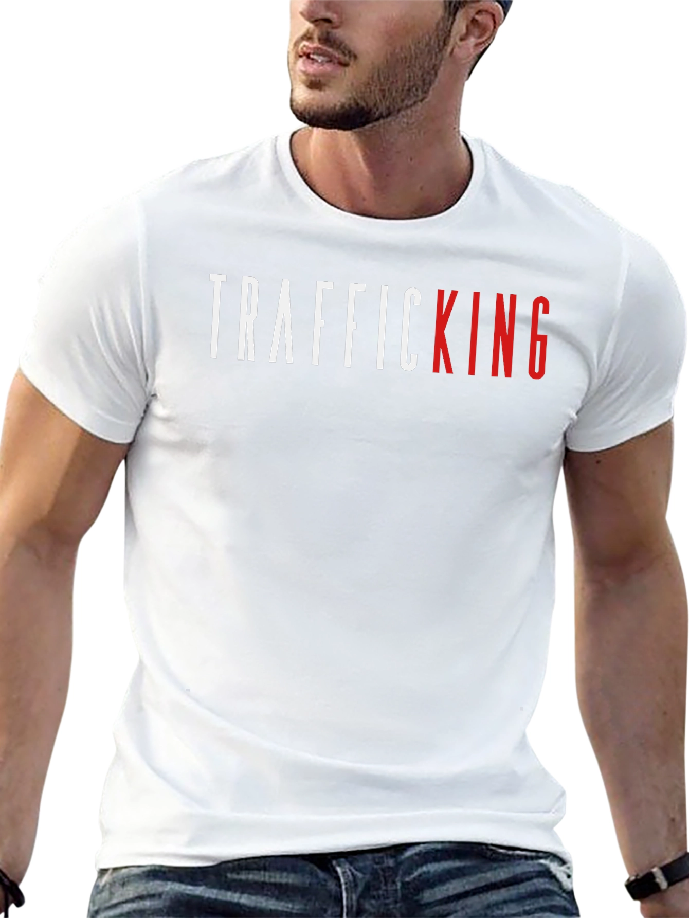 Camiseta Hombre Traffic King - Estilo Urbano