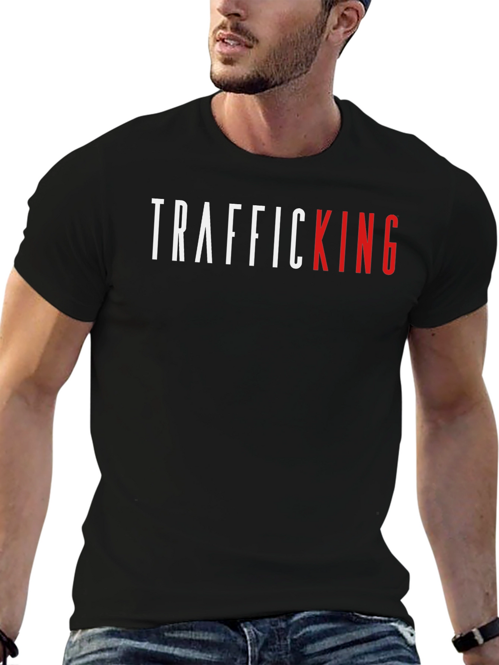 Camiseta Hombre Traffic King - Estilo Urbano