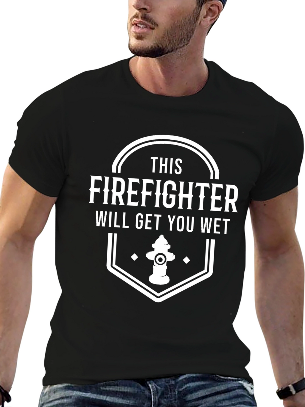 Camiseta Bombero Te mojaré