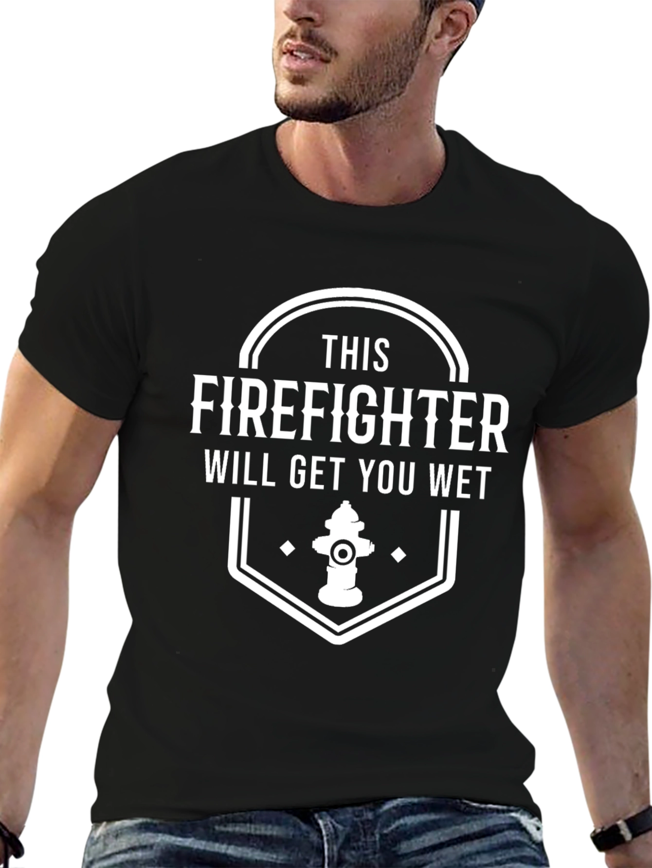 Camiseta Bombero Te mojaré