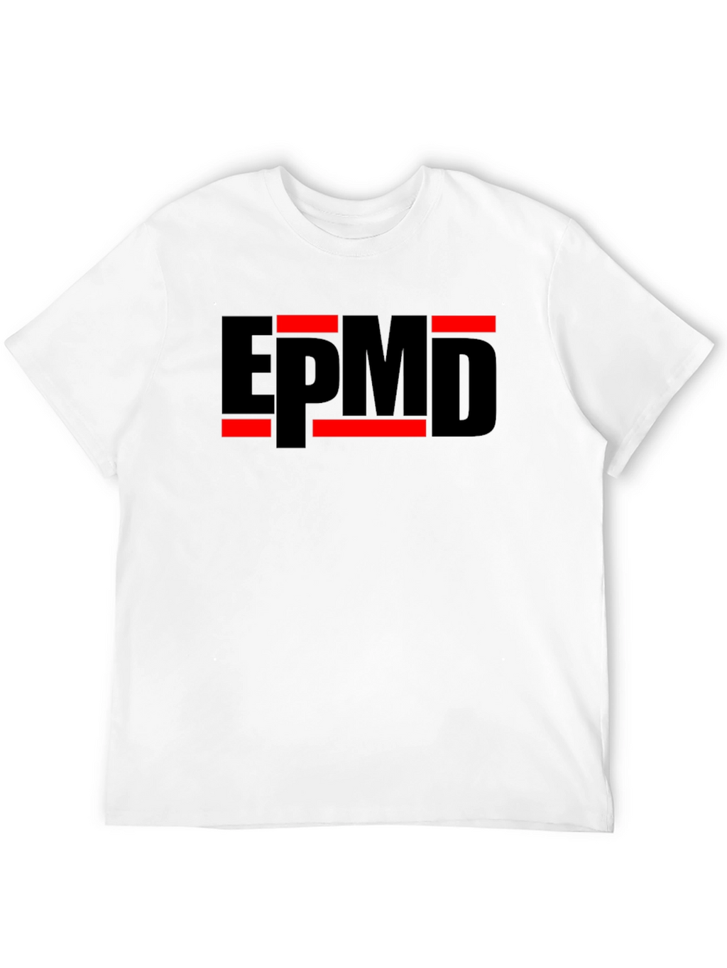 Camiseta EPMD Negra con Diseño Gráfico