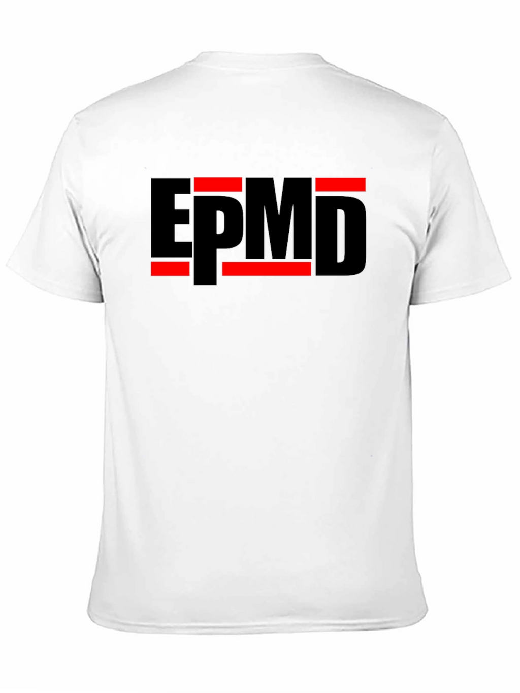 Camiseta EPMD Negra con Diseño Gráfico