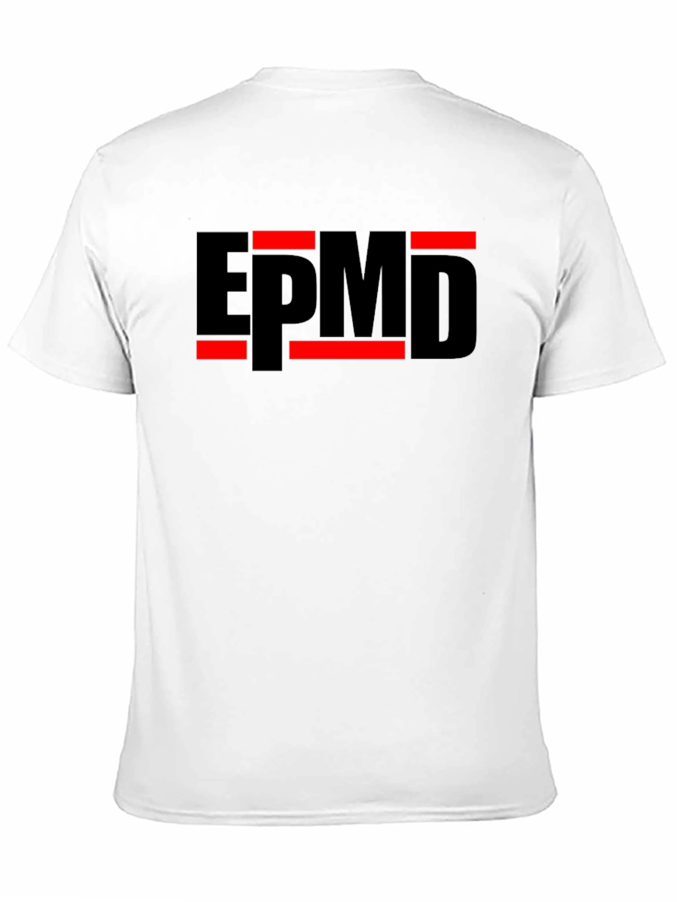 Camiseta EPMD Negra con Diseño Gráfico