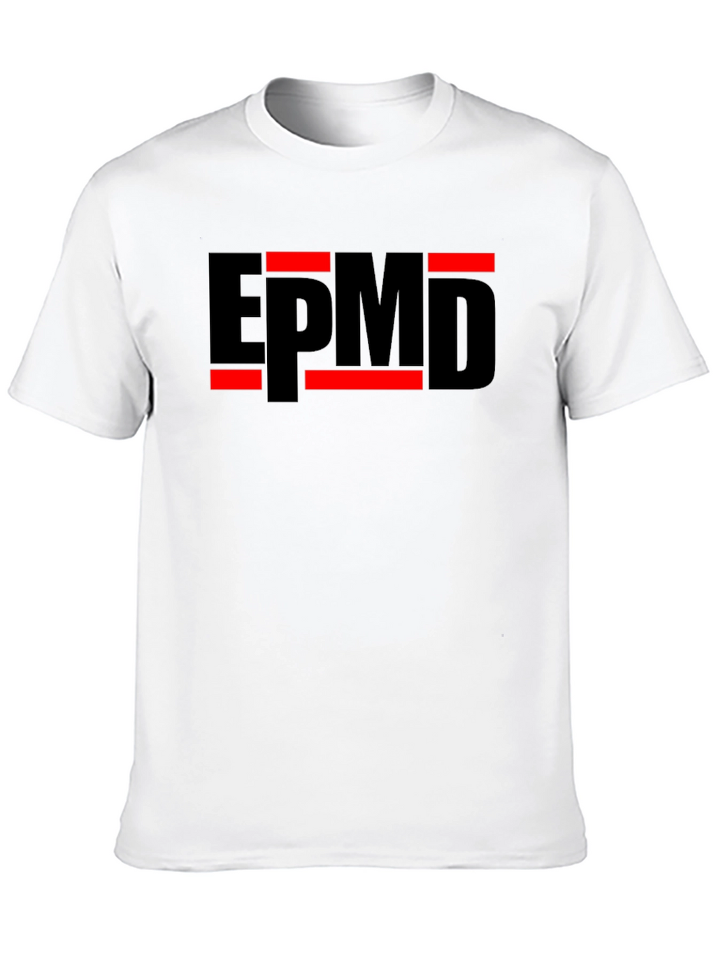 Camiseta EPMD Negra con Diseño Gráfico