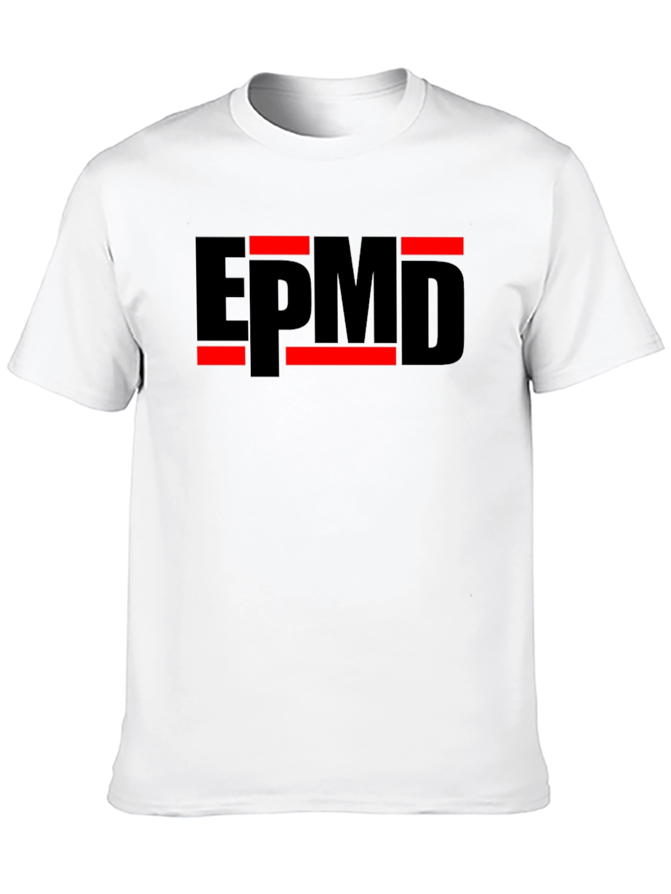 Camiseta EPMD Negra con Diseño Gráfico