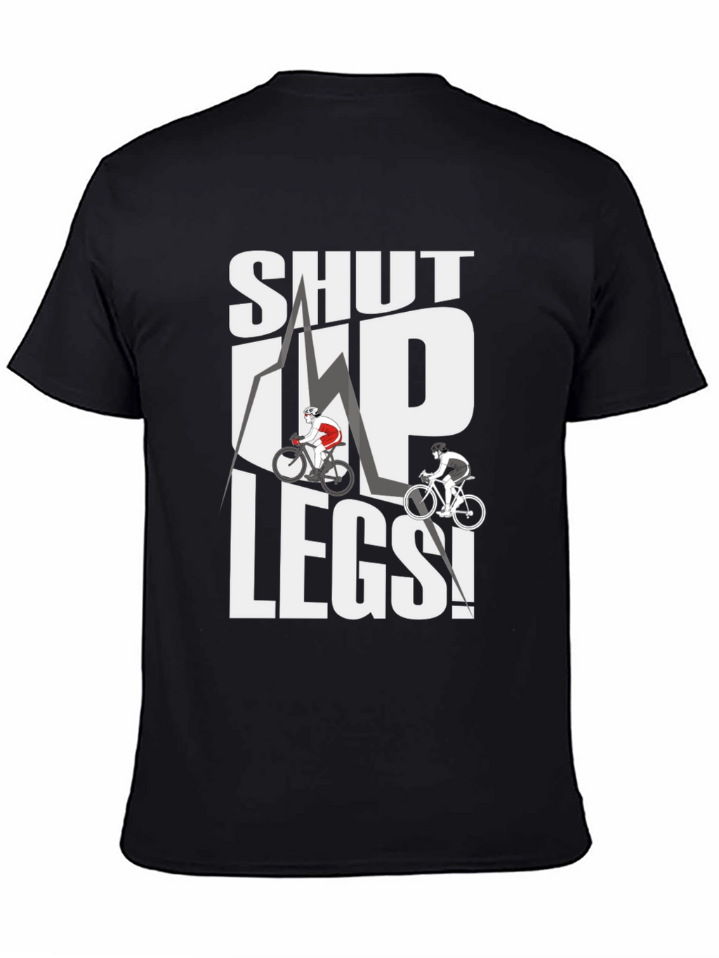 Camiseta Negra Ciclismo Shut Up Legs!