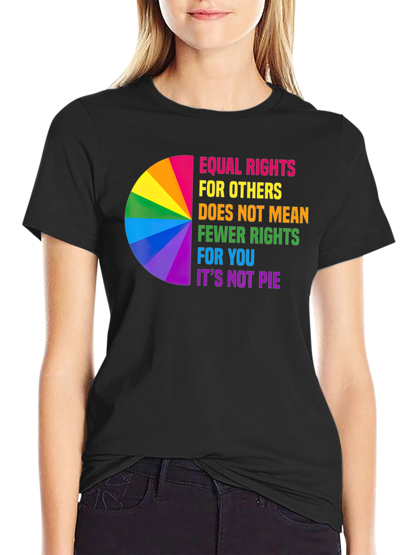Camiseta Igualdad Derechos LGBT - No es Pastel
