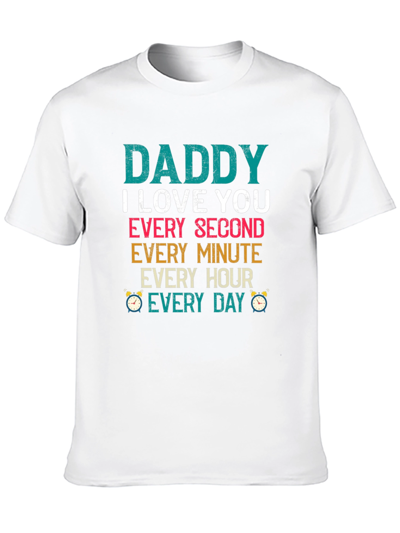 Camiseta Daddy I Love You para Hombre