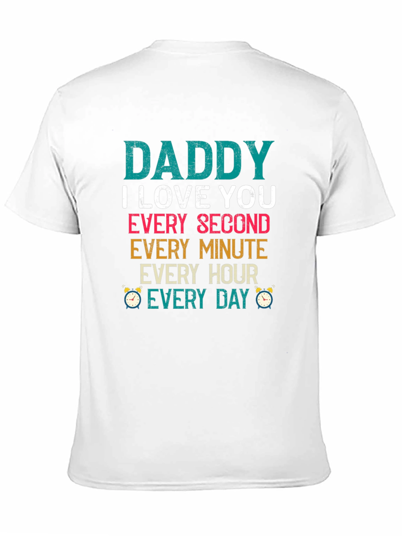 Camiseta Daddy I Love You para Hombre