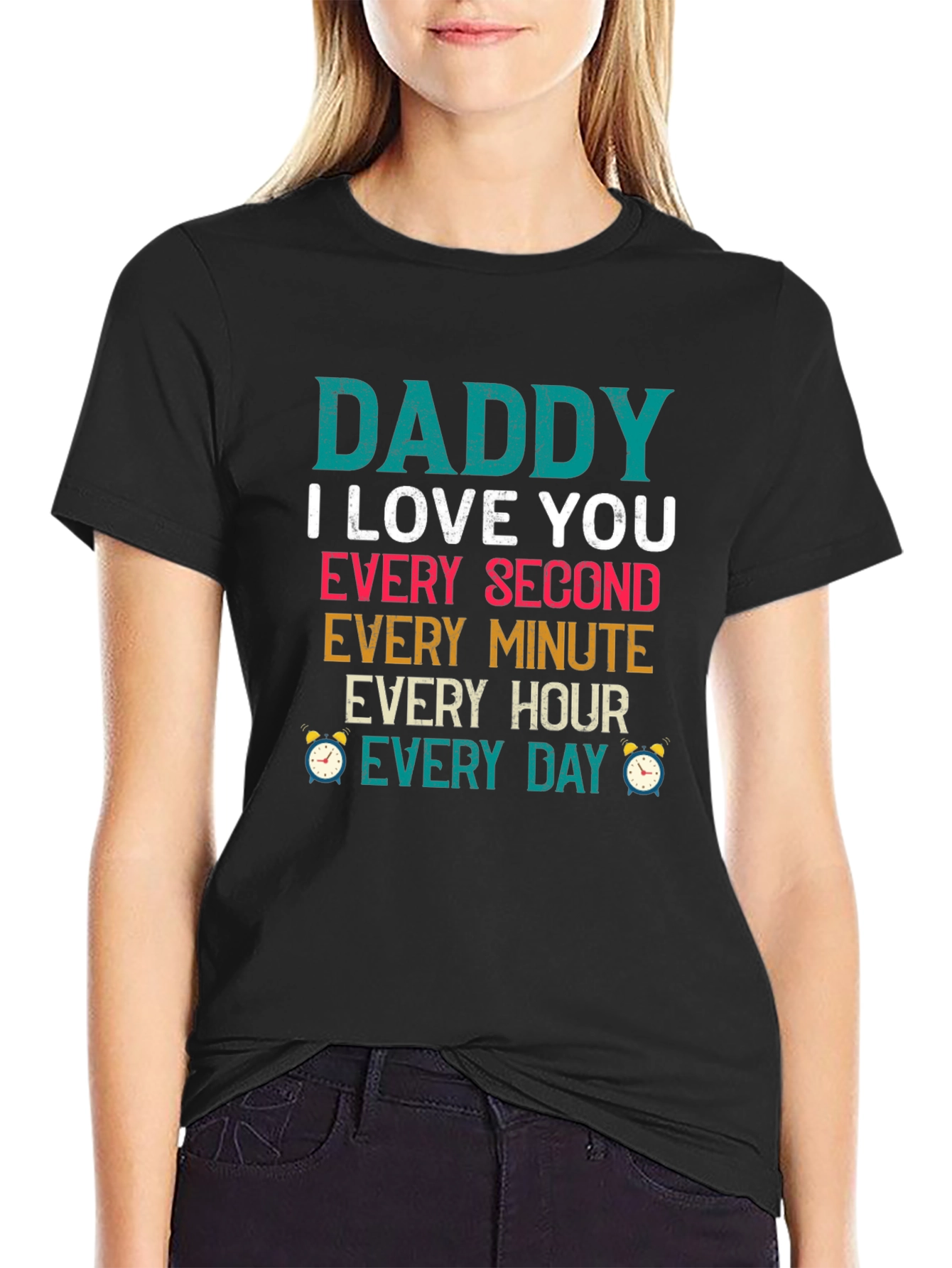Camiseta Daddy I Love You para Hombre