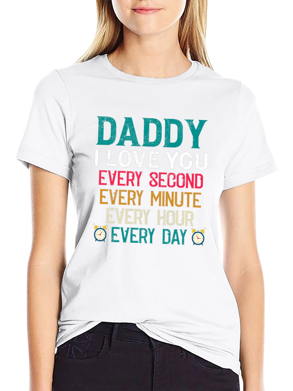 Camiseta Daddy I Love You para Hombre