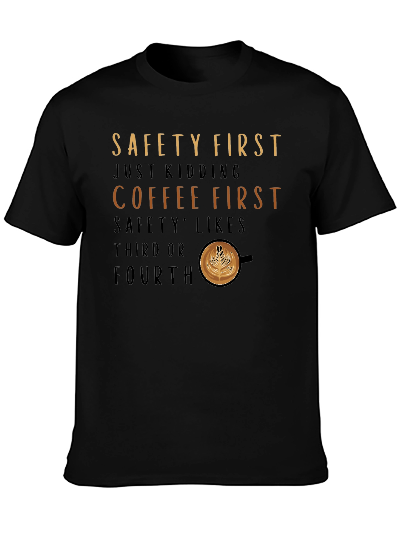 Camiseta Coffee First para Amantes del Café