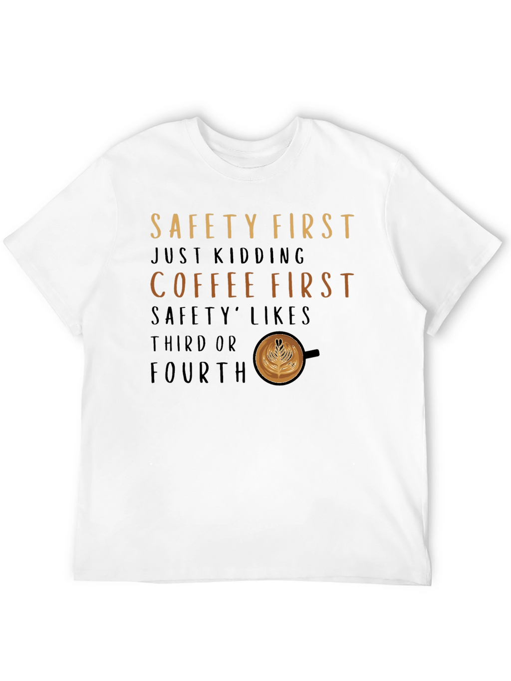 Camiseta Coffee First para Amantes del Café