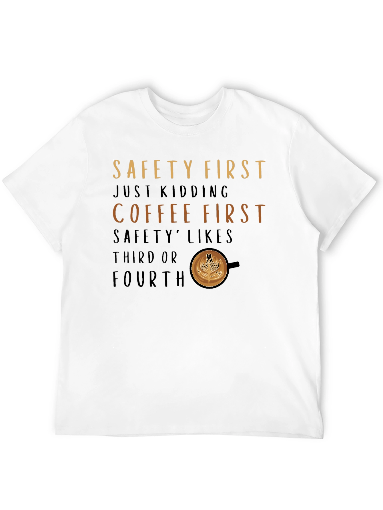 Camiseta Coffee First para Amantes del Café