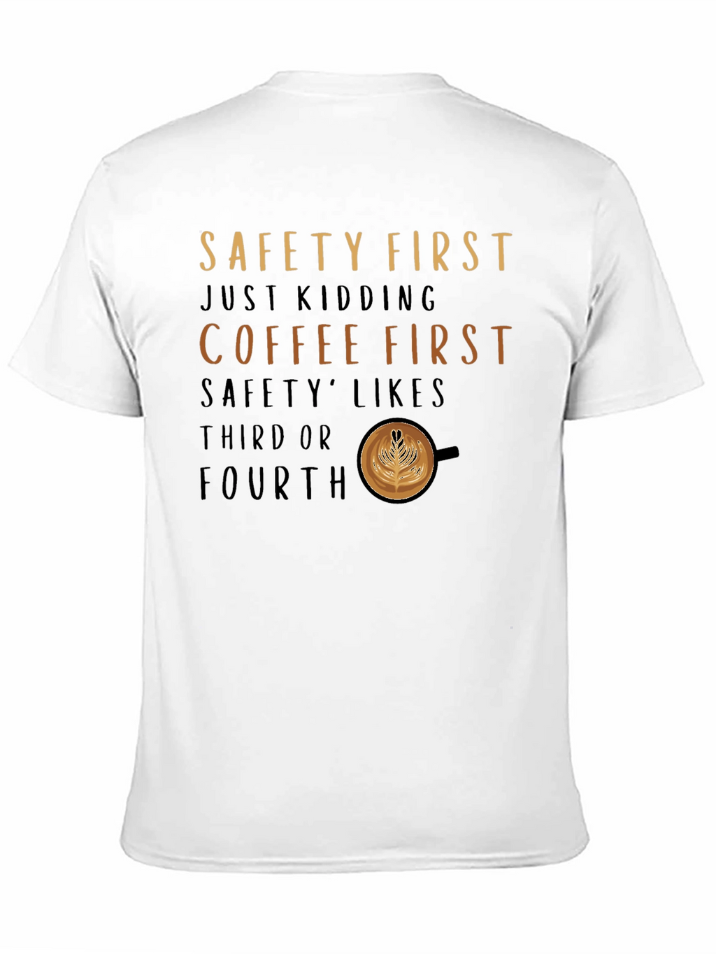 Camiseta Coffee First para Amantes del Café