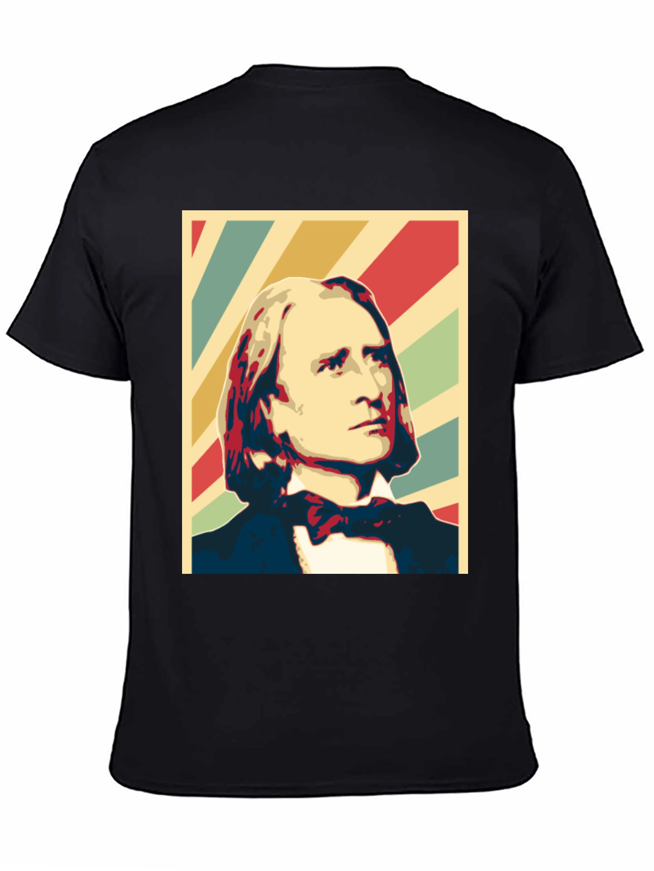 Camiseta Hombre Diseño Artístico Franz Liszt