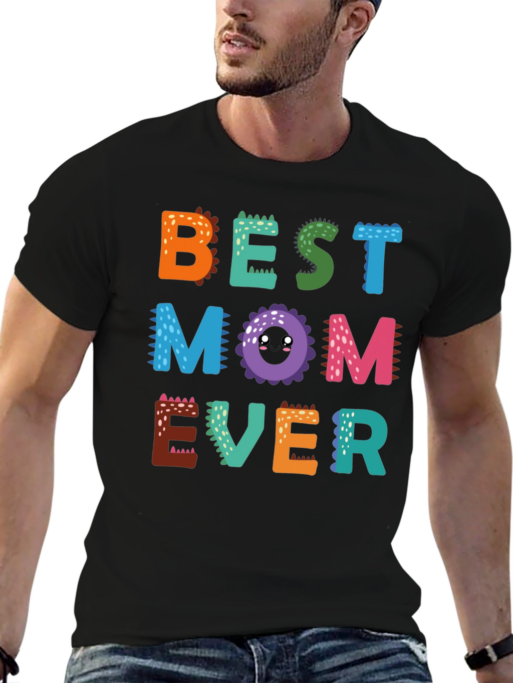 Camiseta Best Mom Ever Diseño Dinosaurio