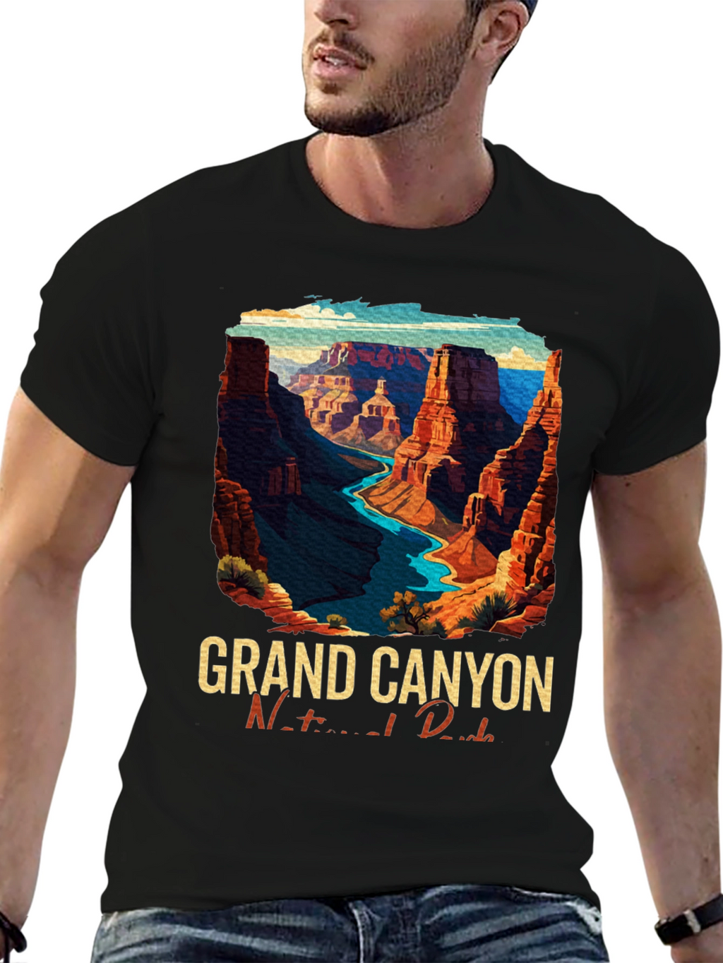 Camiseta Gráfica Grand Canyon