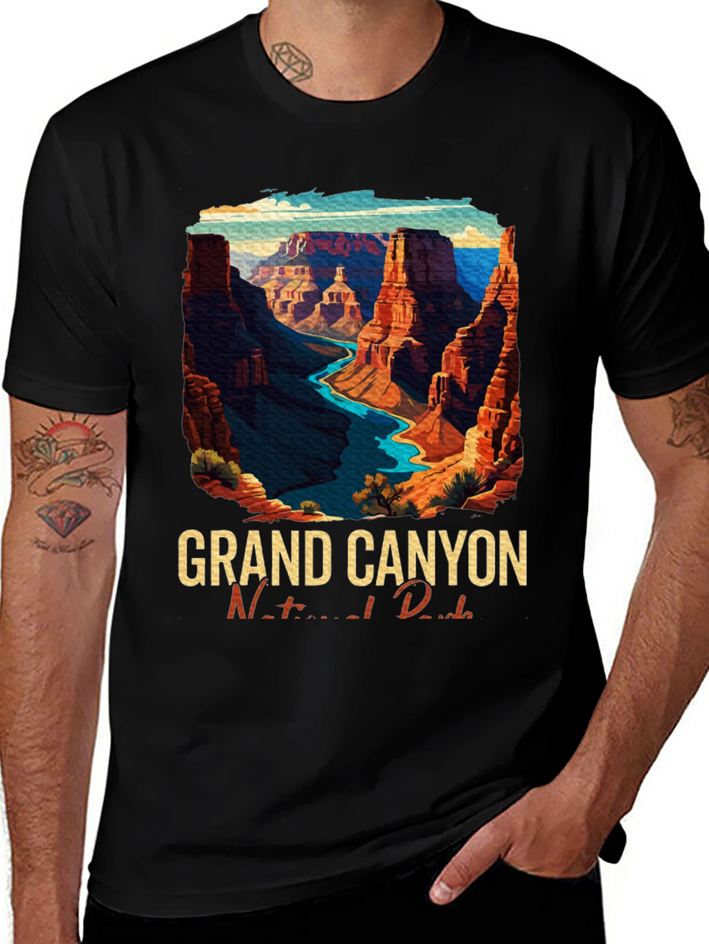 Camiseta Gráfica Grand Canyon