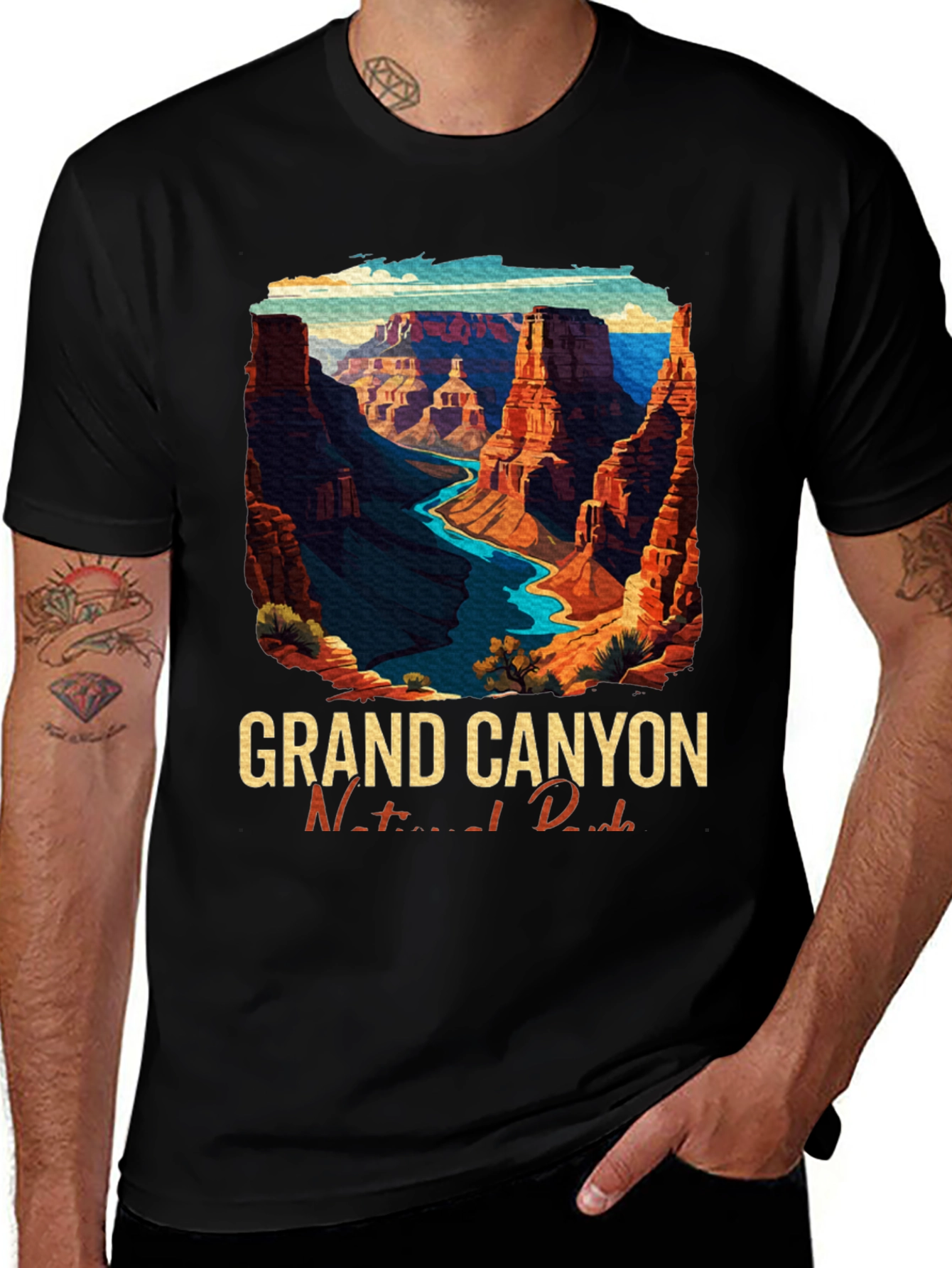 Camiseta Gráfica Grand Canyon