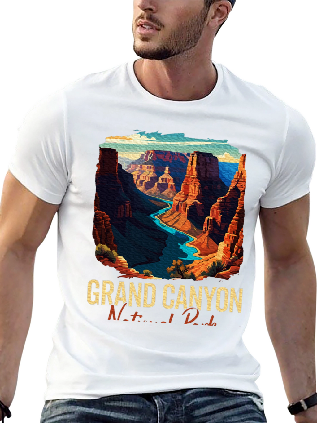 Camiseta Gráfica Grand Canyon