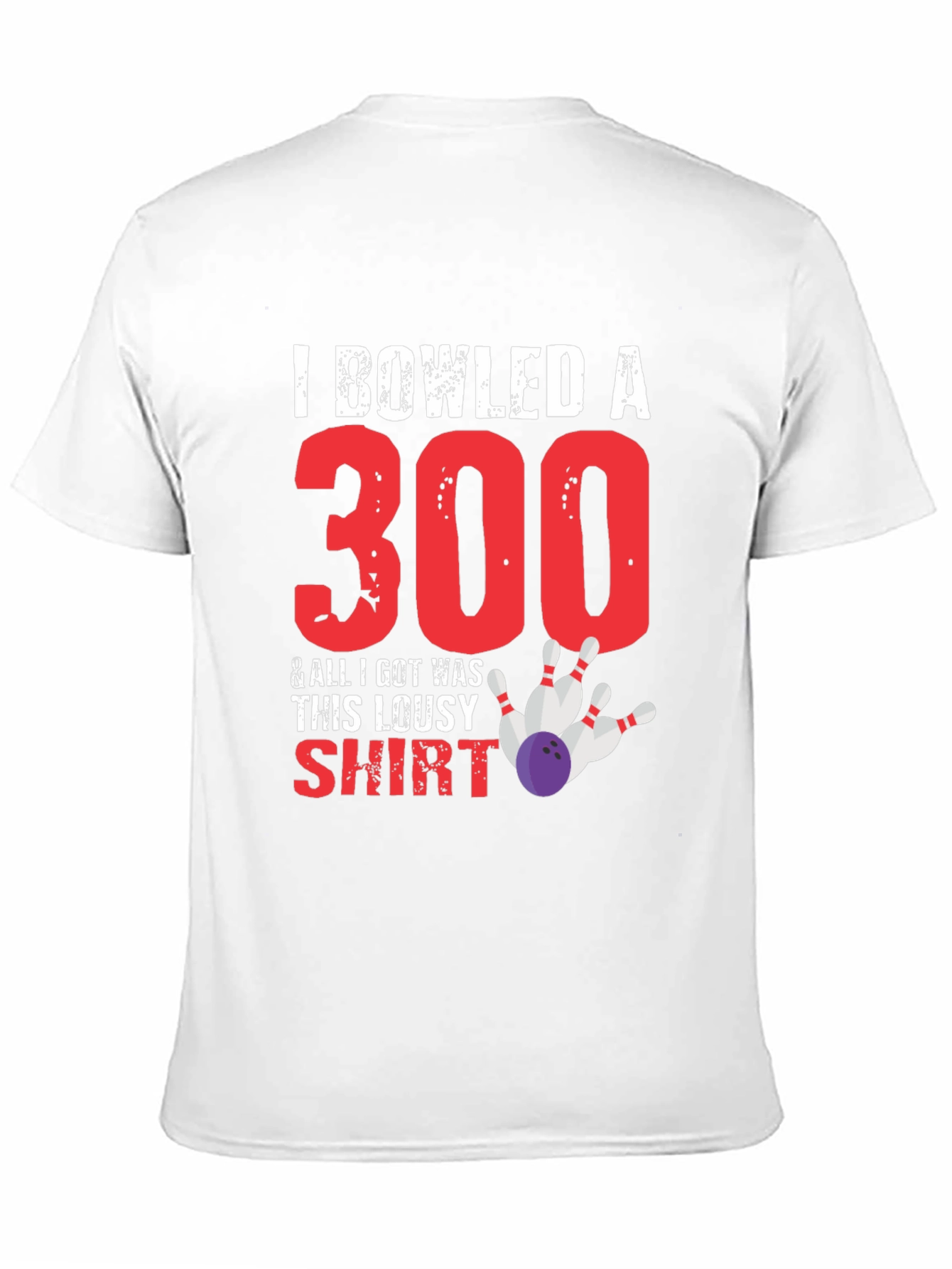 Camiseta Negra Bolos: ¡300 Puntos y Esta Camiseta!