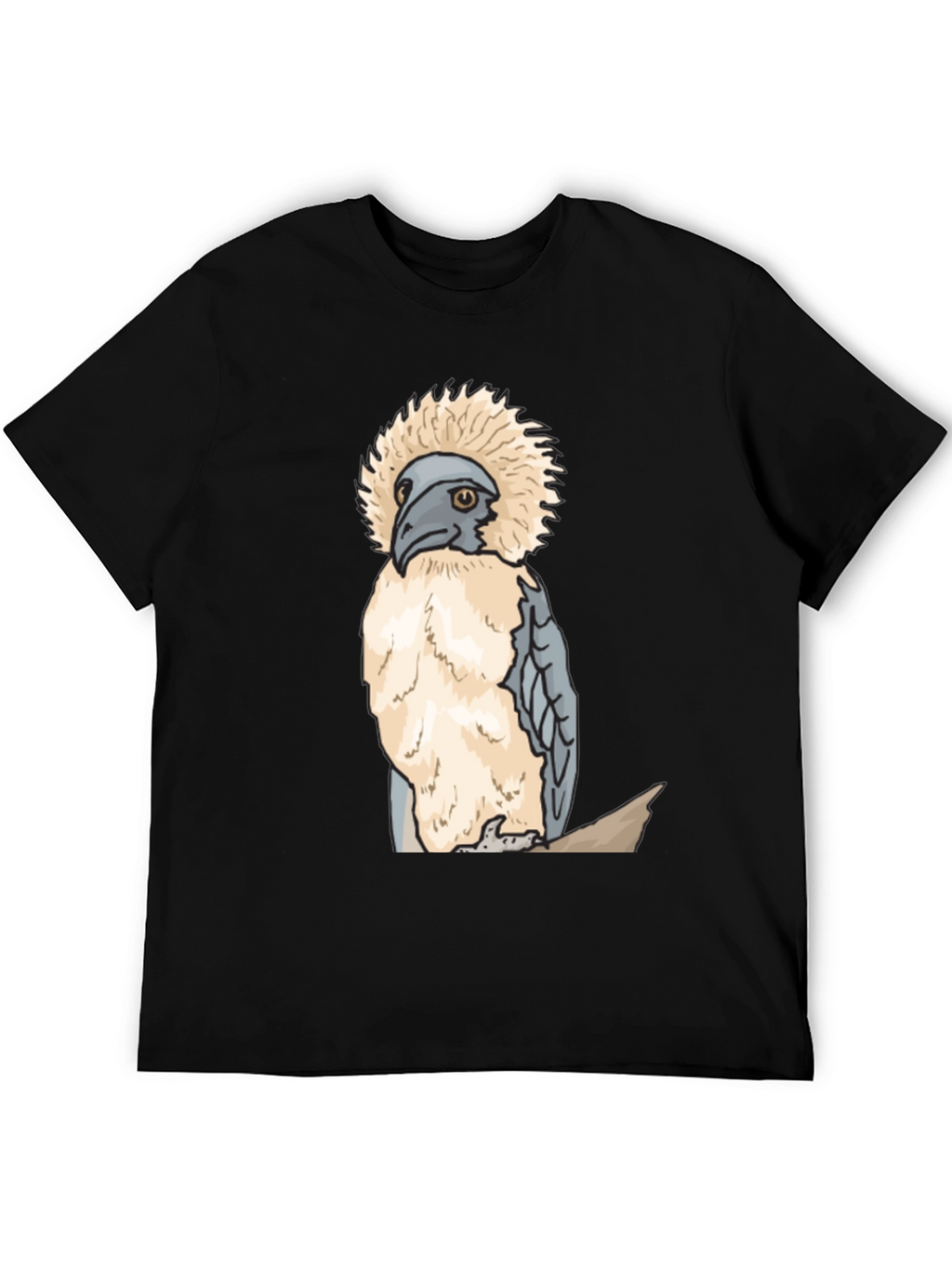 Camiseta Hombre Diseño Buitre Barbudo