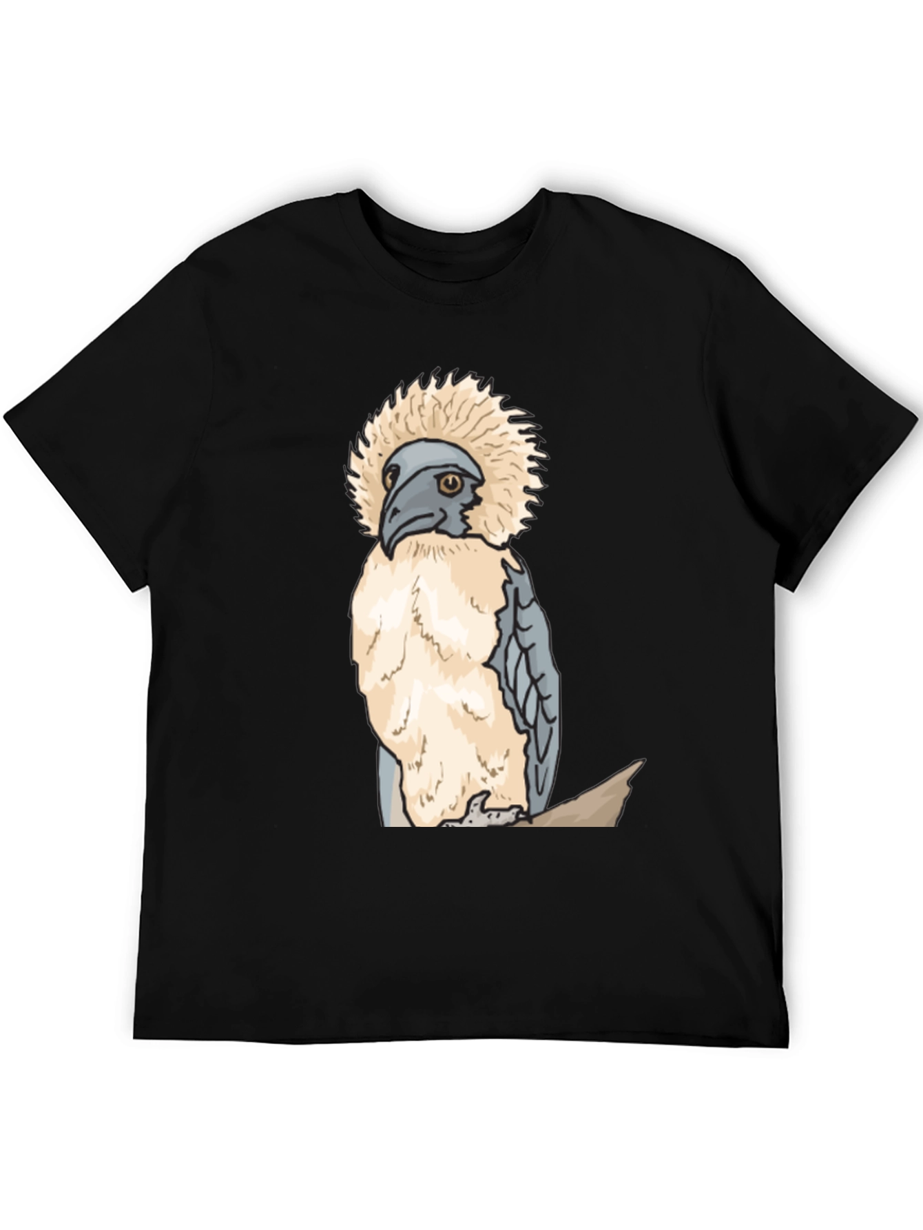 Camiseta Hombre Diseño Buitre Barbudo