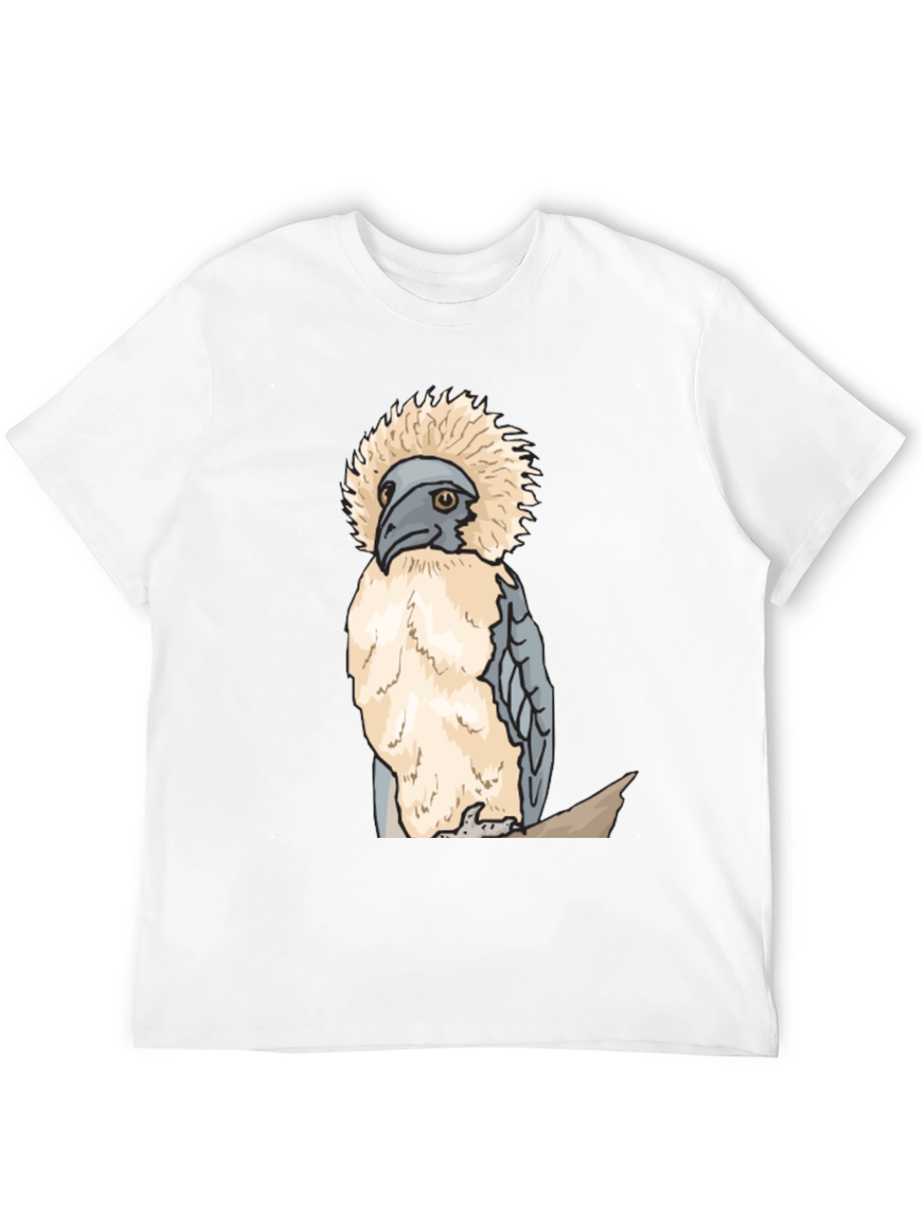 Camiseta Hombre Diseño Buitre Barbudo