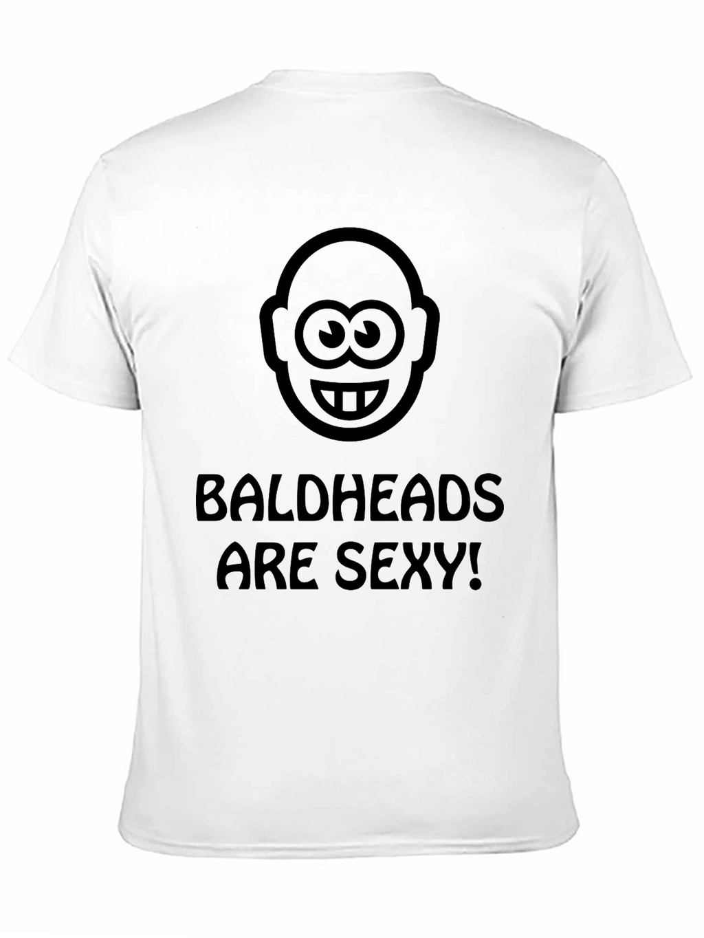 Camiseta Negra Baldheads are Sexy!