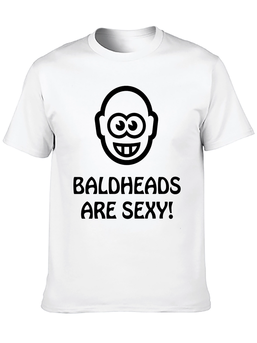 Camiseta Negra Baldheads are Sexy!