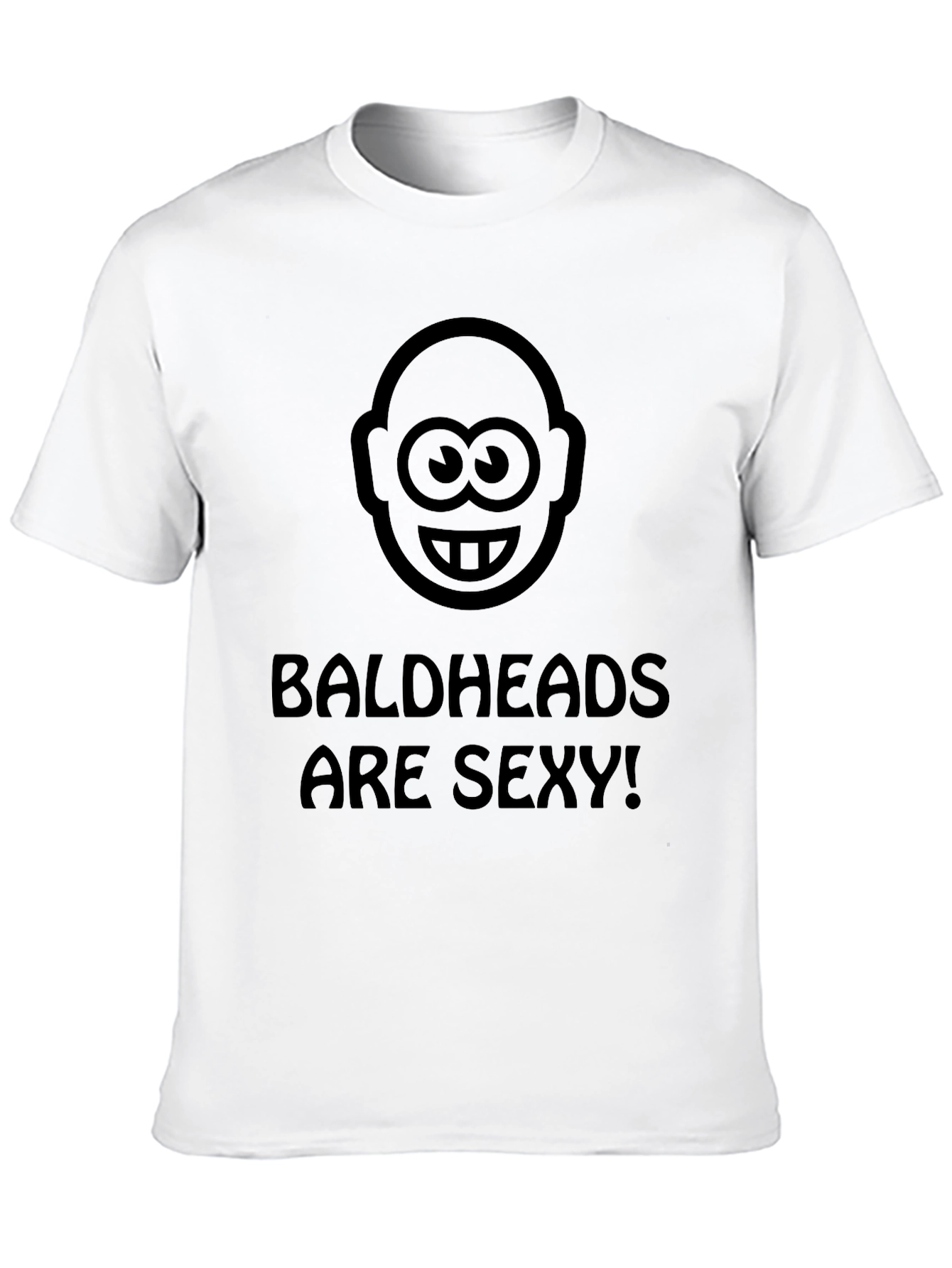 Camiseta Negra Baldheads are Sexy!