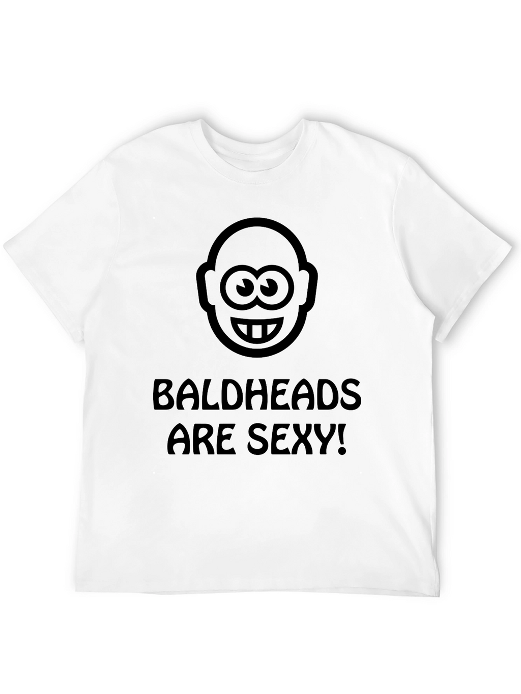 Camiseta Negra Baldheads are Sexy!