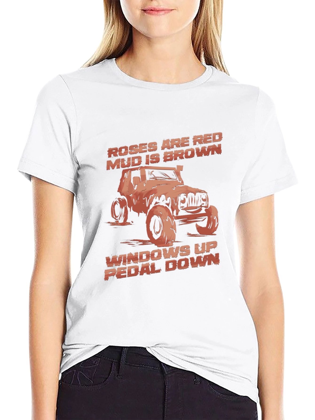 Camiseta Negra con Diseño de Jeep Todoterreno