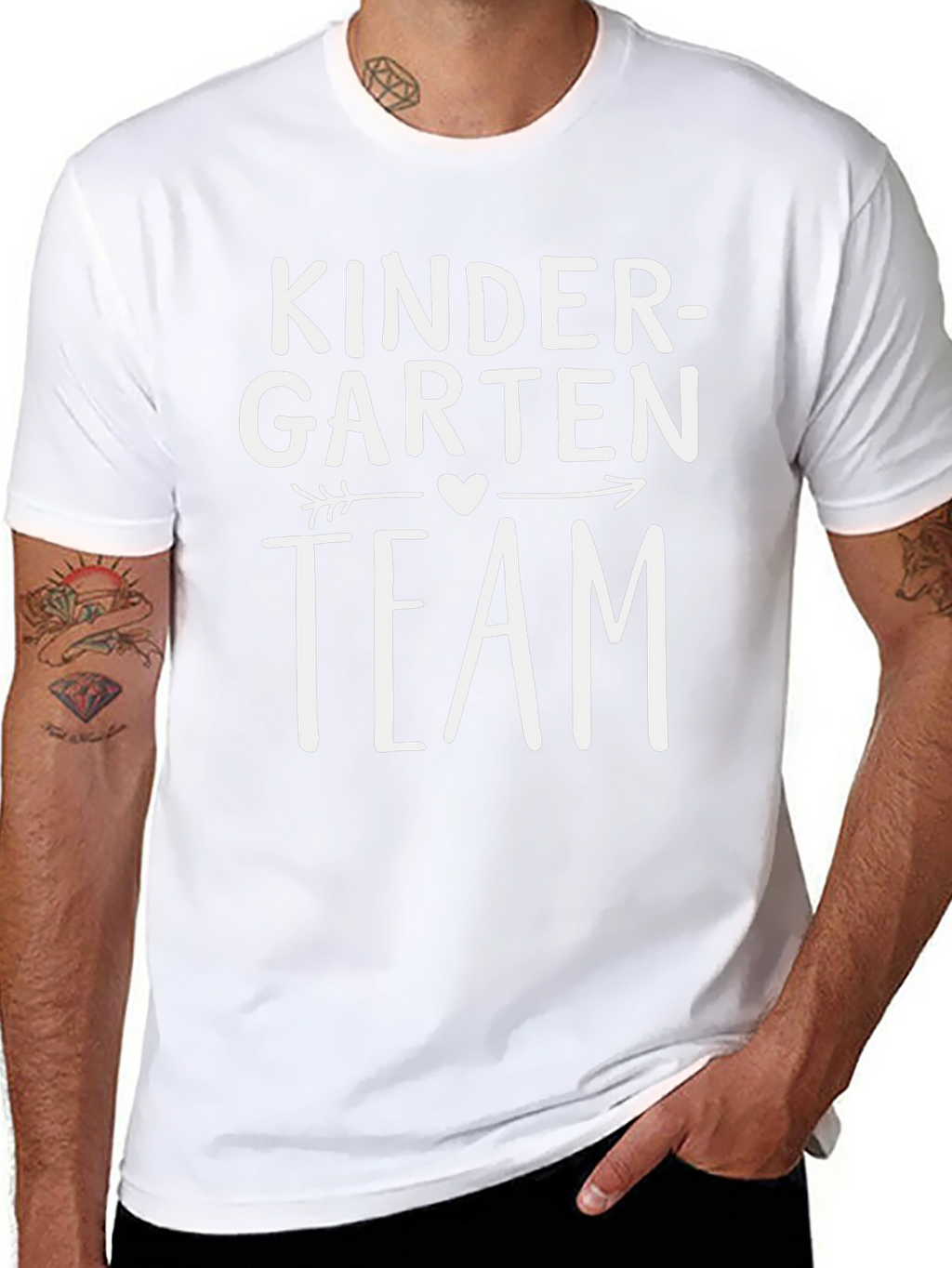 Camiseta Equipo Kindergarten - Diseño Divertido