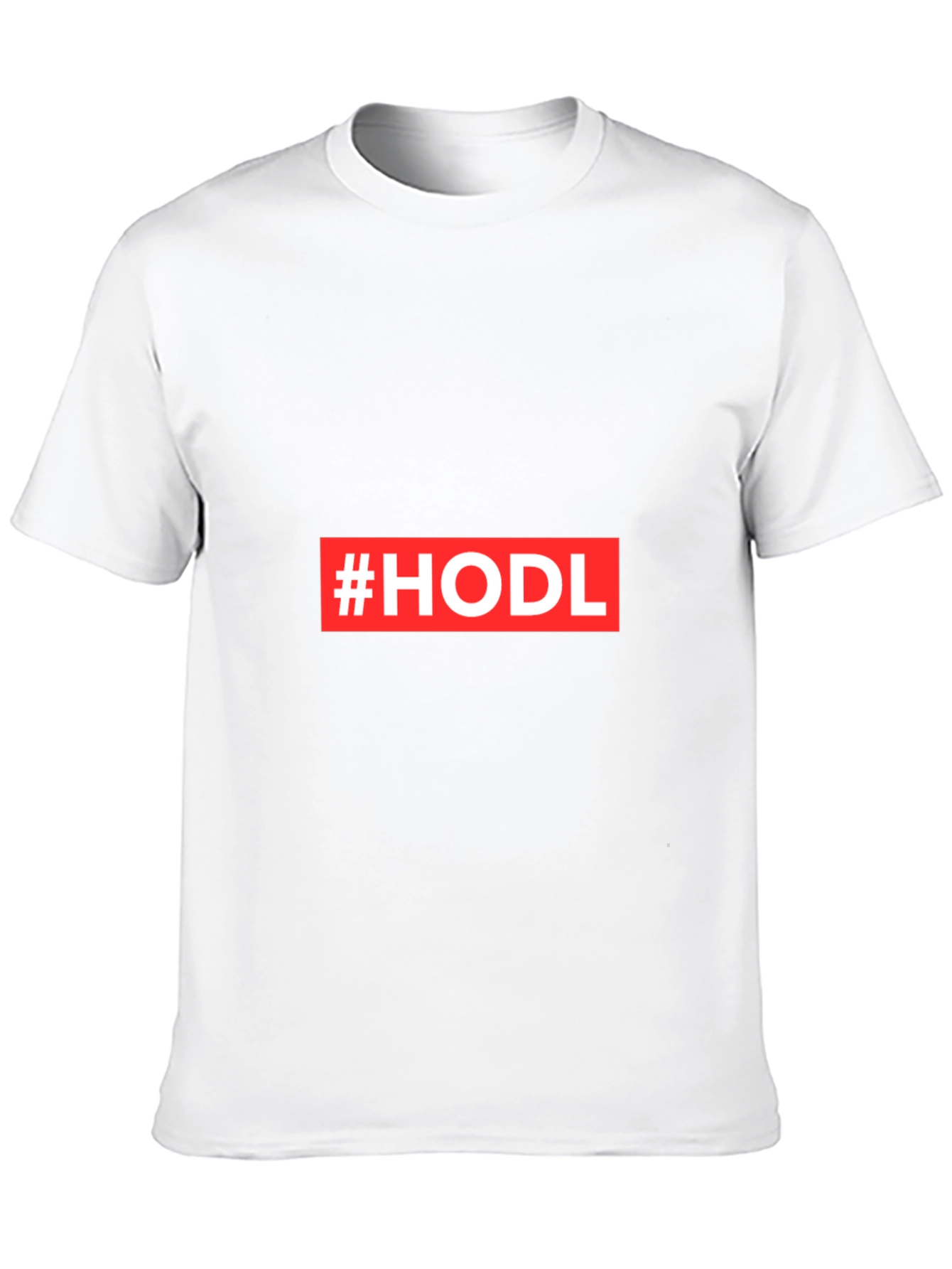 Camiseta Negra #HODL para Cripto Inversores