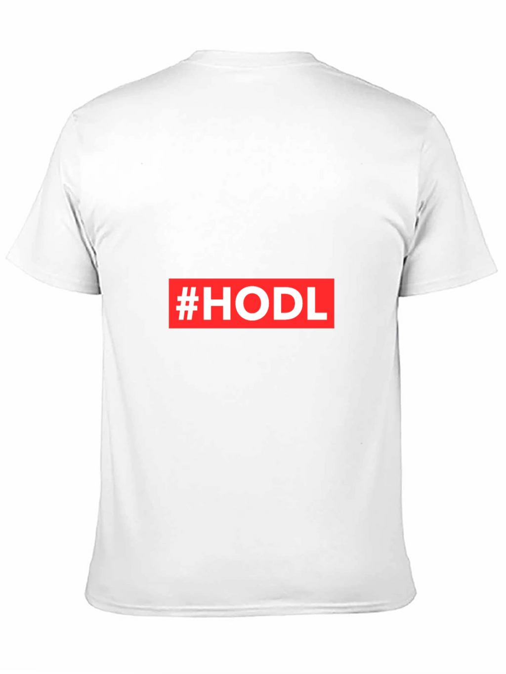 Camiseta Negra #HODL para Cripto Inversores