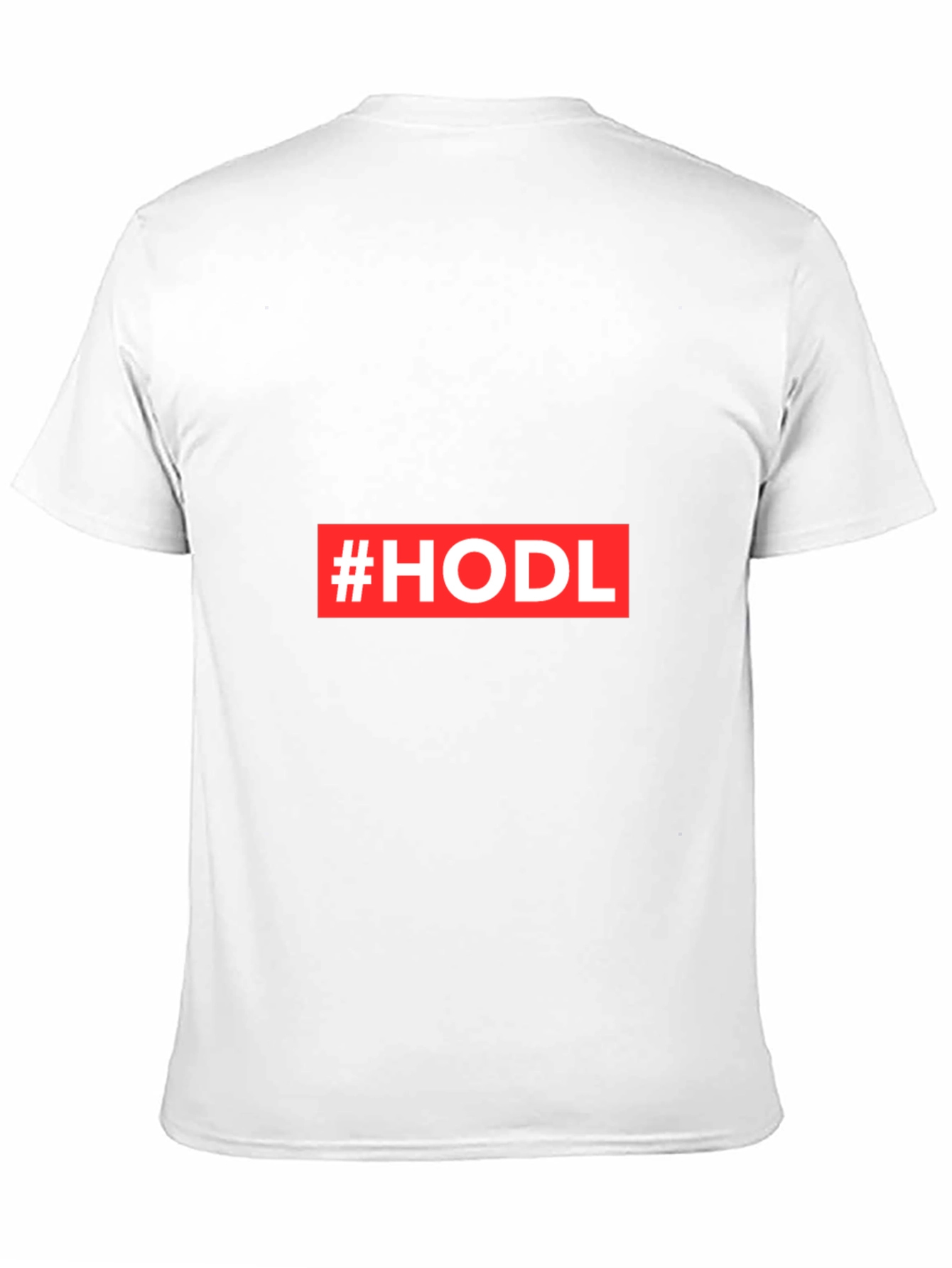 Camiseta Negra #HODL para Cripto Inversores