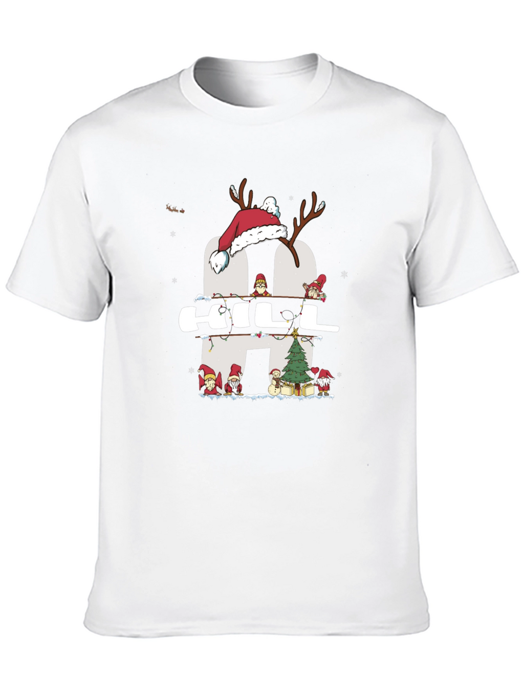 Camiseta Navideña Chill Gnomos