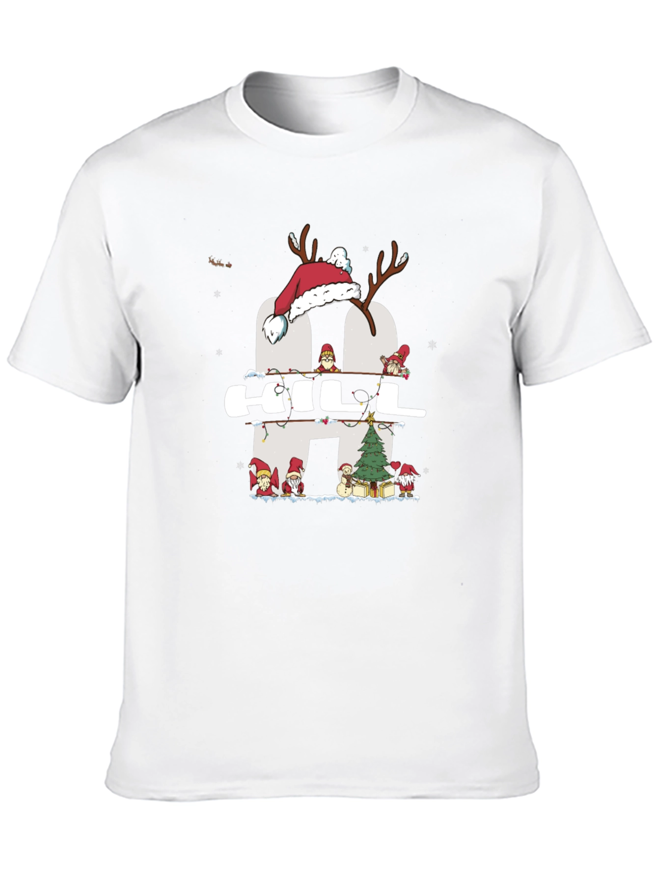 Camiseta Navideña Chill Gnomos