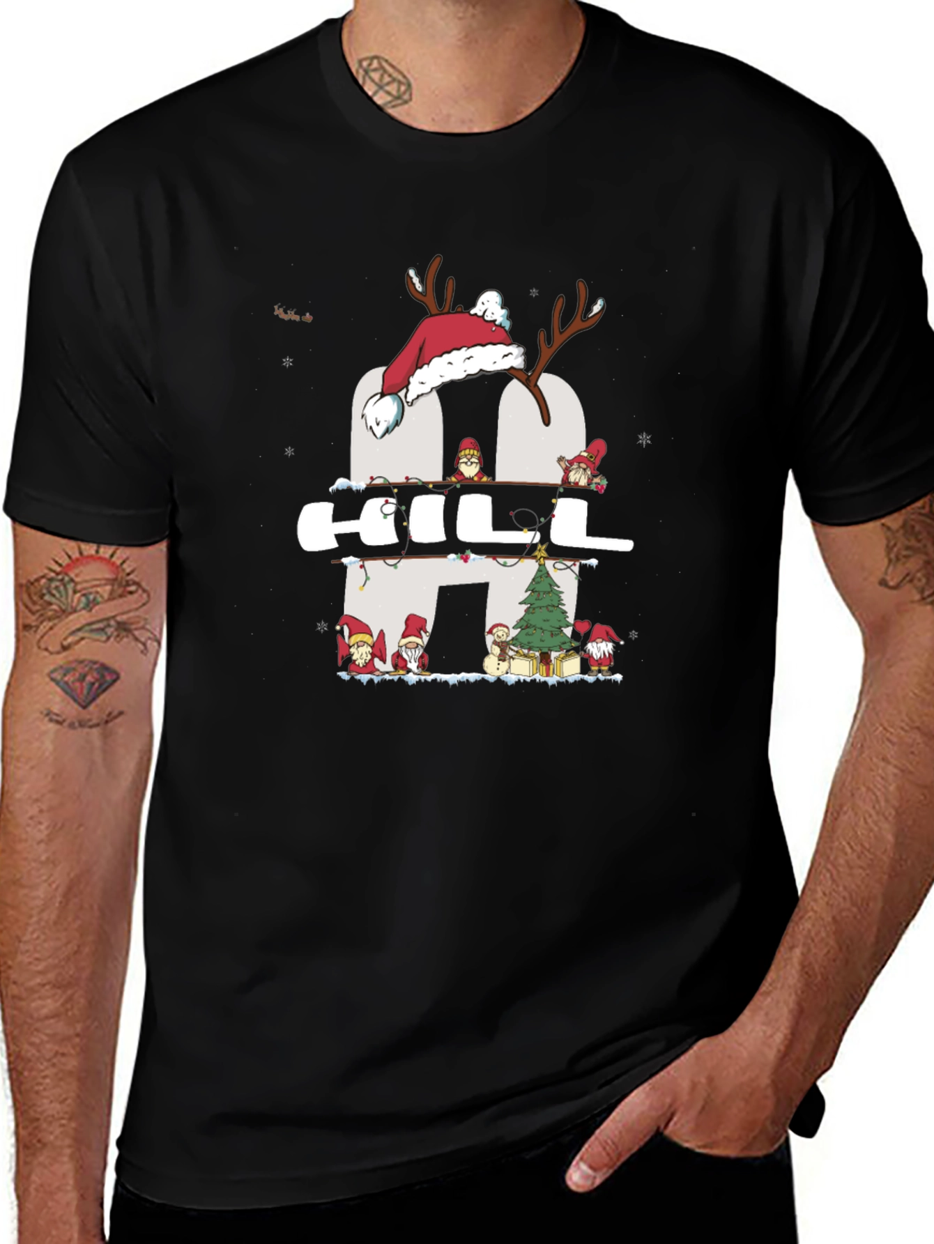 Camiseta Navideña Chill Gnomos